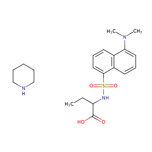 Dansyl-DL-α-amino-n-butyric acid piperidinium salt