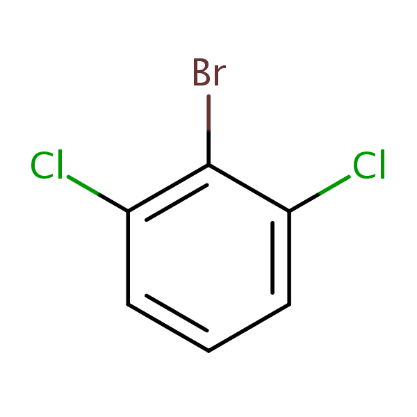 1-Bromo-2,6-dichlorobenzene structural formula