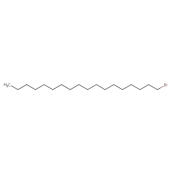1-Bromooctadecane structural formula