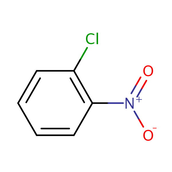 1-Chloro-2-nitrobenzene structural formula