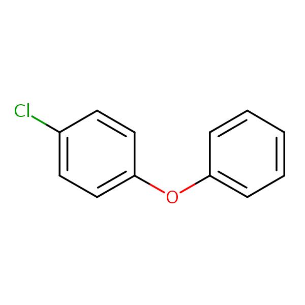 1-Chloro-4-phenoxybenzene structural formula