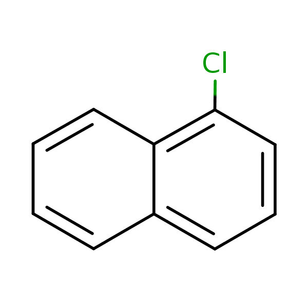 1-Chloronaphthalene structural formula