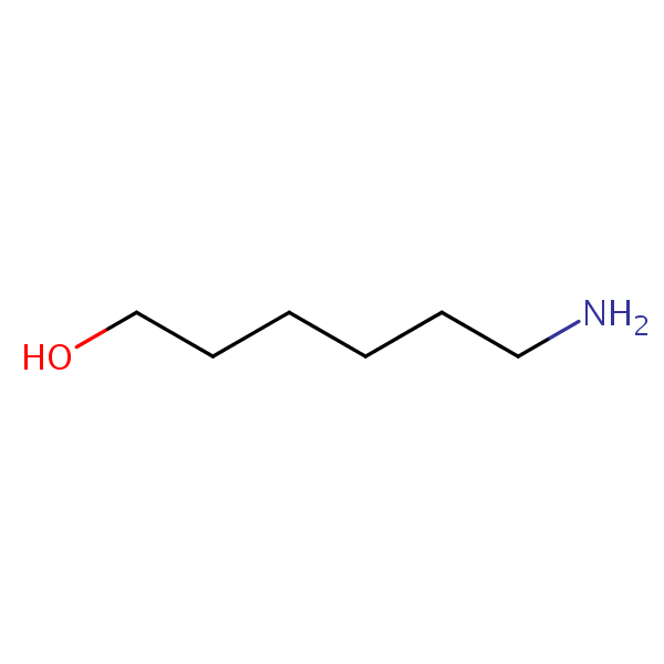 1-Hexanol, 6-amino- structural formula