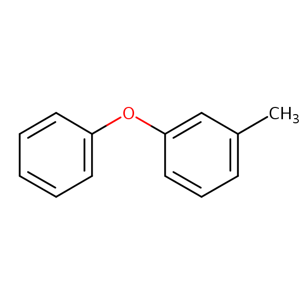 1-Methyl-3-phenoxybenzene structural formula