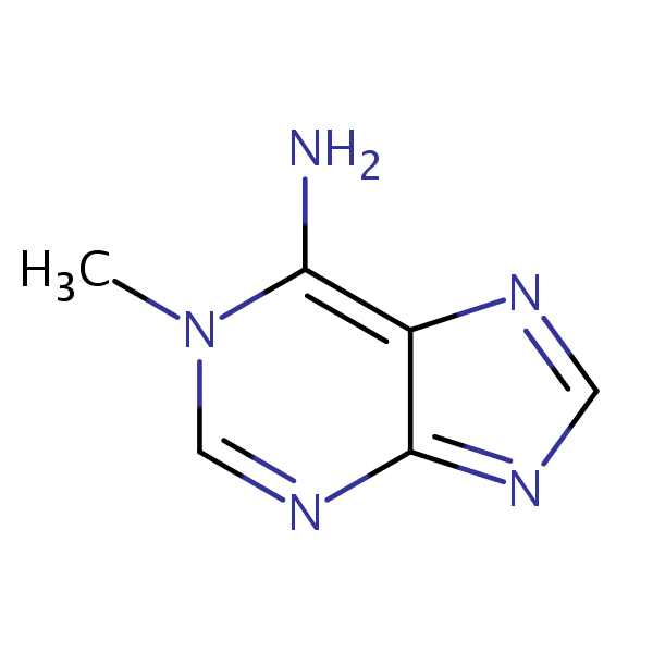 1-Methyladenine structural formula