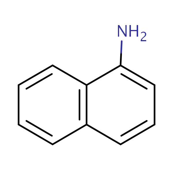 1-Naphthylamine structural formula