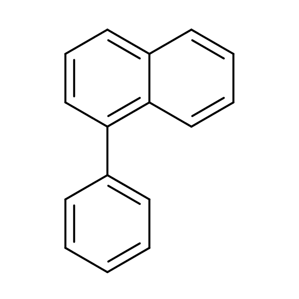 1-Phenylnaphthalene structural formula
