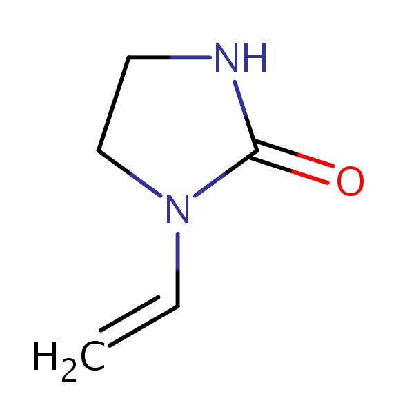 1-Vinylimidazolidin-2-one structural formula
