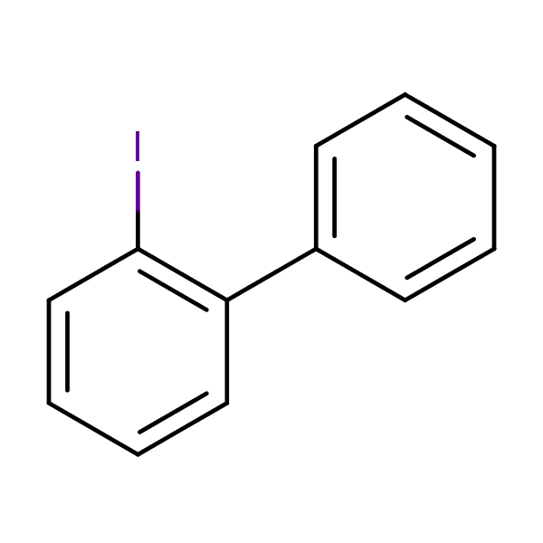 1,1’-Biphenyl, 2-iodo- structural formula