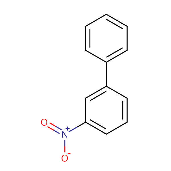 1,1’-Biphenyl, 3-nitro- (9CI) structural formula