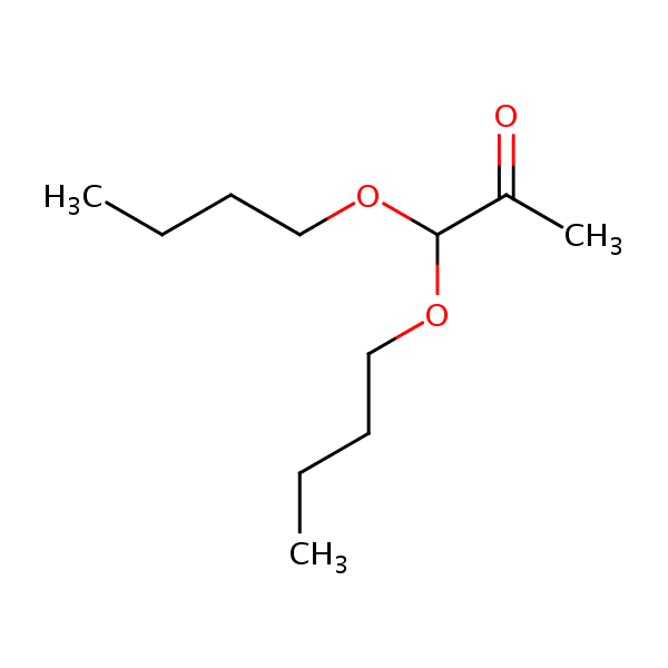 1,1-Dibutoxyacetone structural formula