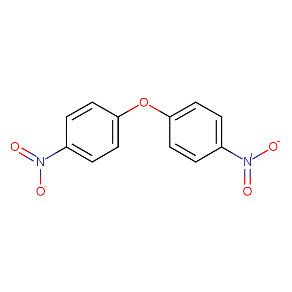 1,1’-Oxybis(4-nitrobenzene) structural formula