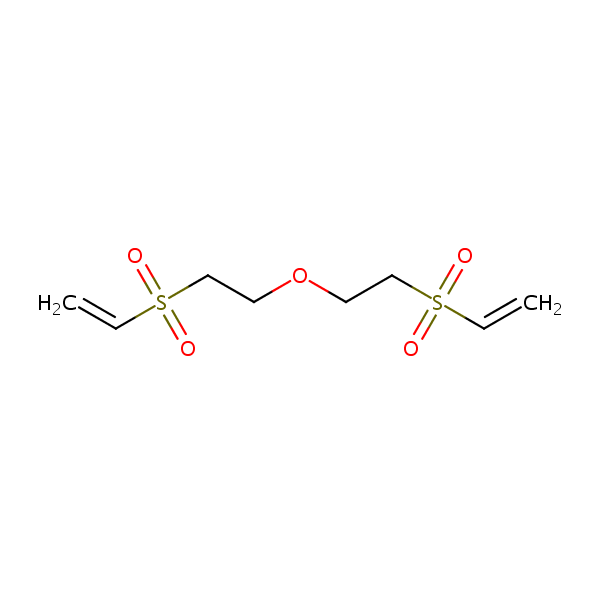 1,1’-(Oxybis(ethylenesulphonyl))diethylene structural formula