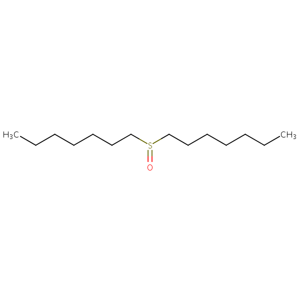 1,1’-Sulphinylbisheptane structural formula