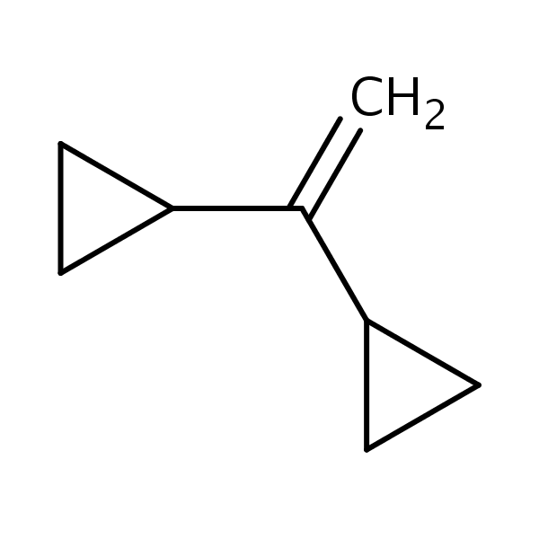 1,1’-Vinylidenebiscyclopropane structural formula