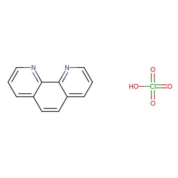 1,10-Phenanthroline, monoperchlorate structural formula