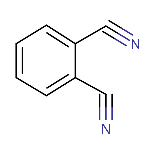 1,2-Benzenedicarbonitrile structural formula