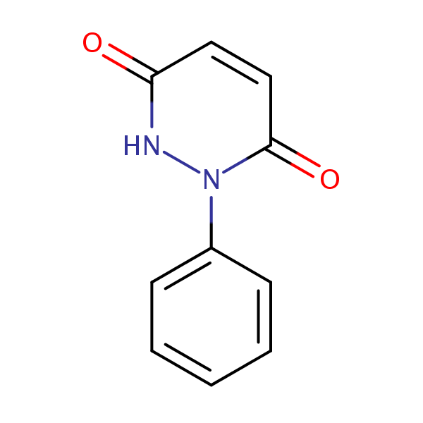 1,2-Dihydro-1-phenylpyridazine-3,6-dione structural formula