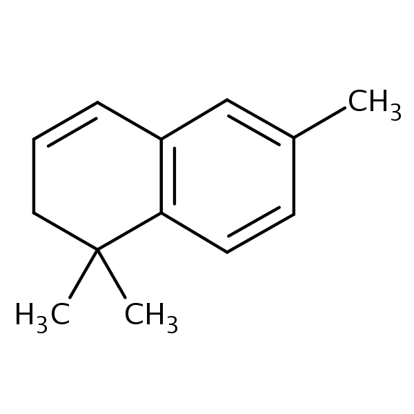 1,2-Dihydro-1,1,6-trimethylnaphthalene structural formula