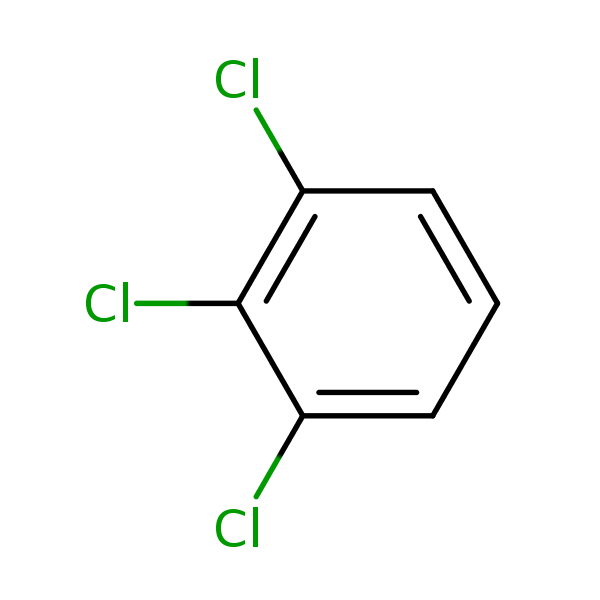 1,2,3-Trichlorobenzene structural formula