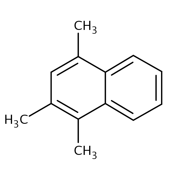 1,2,4-Trimethylnaphthalene structural formula