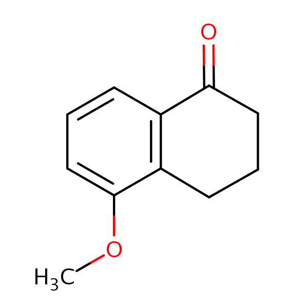 1(2H)-Naphthalenone, 3,4-dihydro-5-methoxy- structural formula