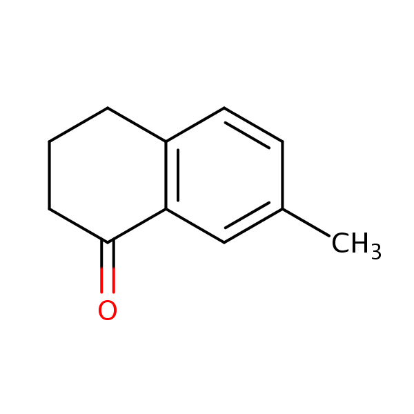 1(2H)-Naphthalenone, 3,4-dihydro-7-methyl- structural formula