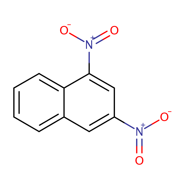 1,3-Dinitronaphthalene structural formula