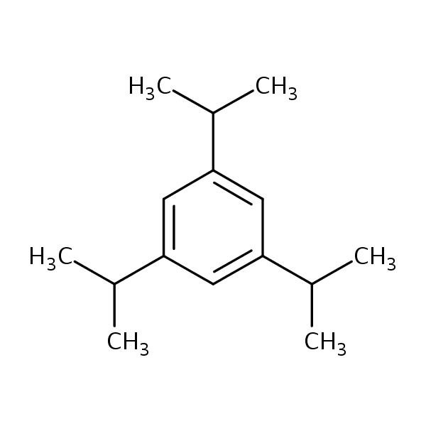 1,3,5-Triisopropylbenzene structural formula