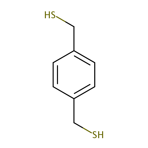 1,4-Benzenedimethanethiol structural formula