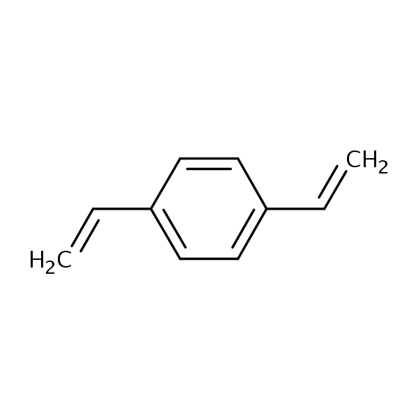 1,4-Divinylbenzene structural formula