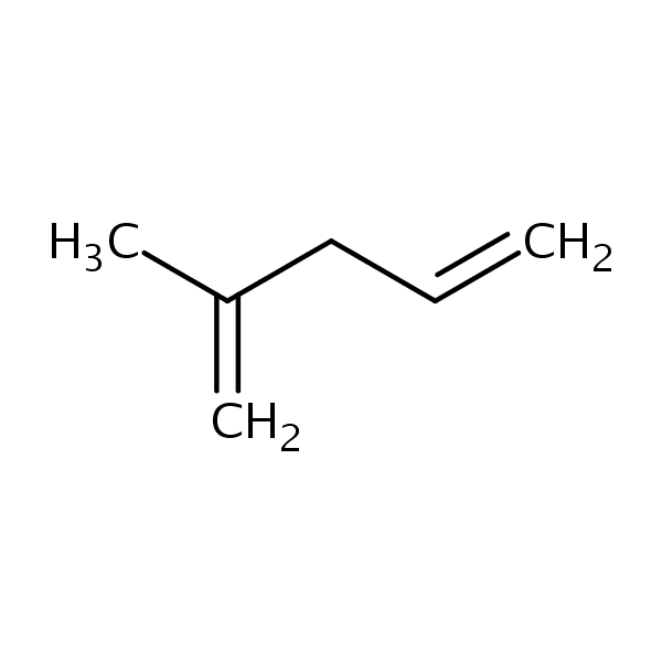 1,4-Pentadiene, 2-methyl- structural formula