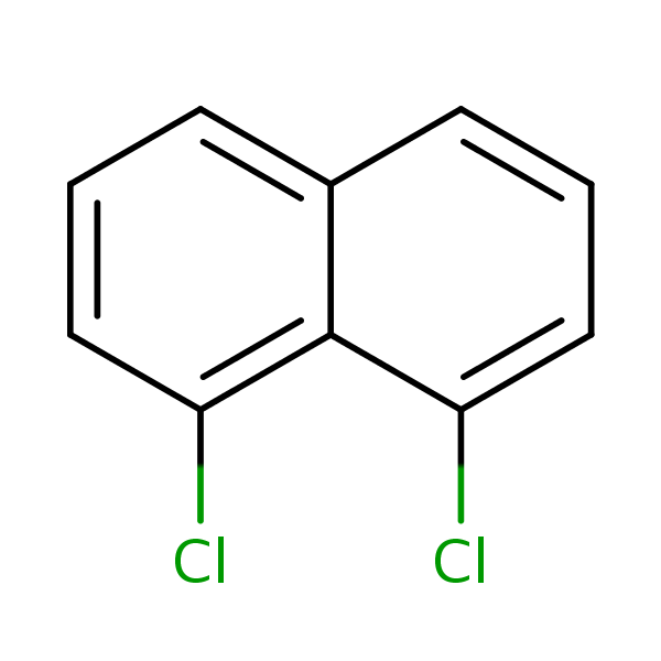 1,8-Dichloronaphthalene structural formula