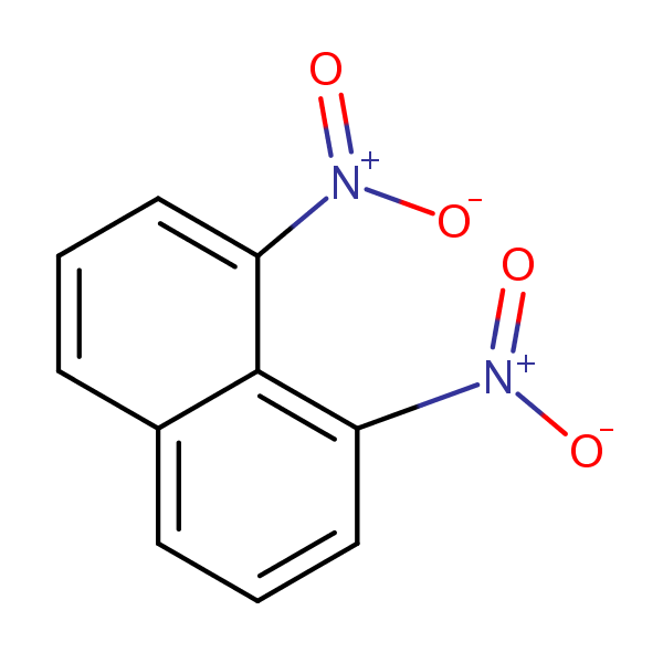 1,8-Dinitronaphthalene structural formula