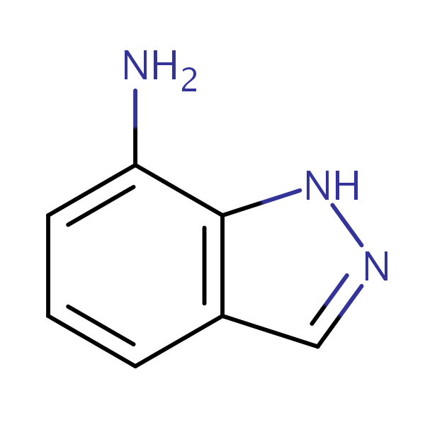 1H-Indazol-7-amine structural formula