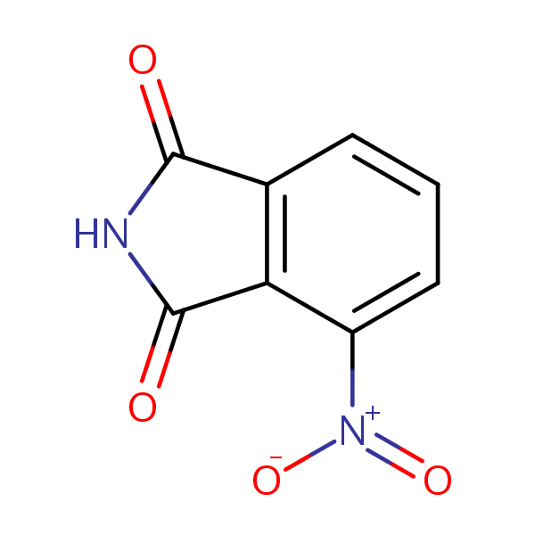 1H-Isoindole-1,3(2H)-dione, 4-nitro- structural formula