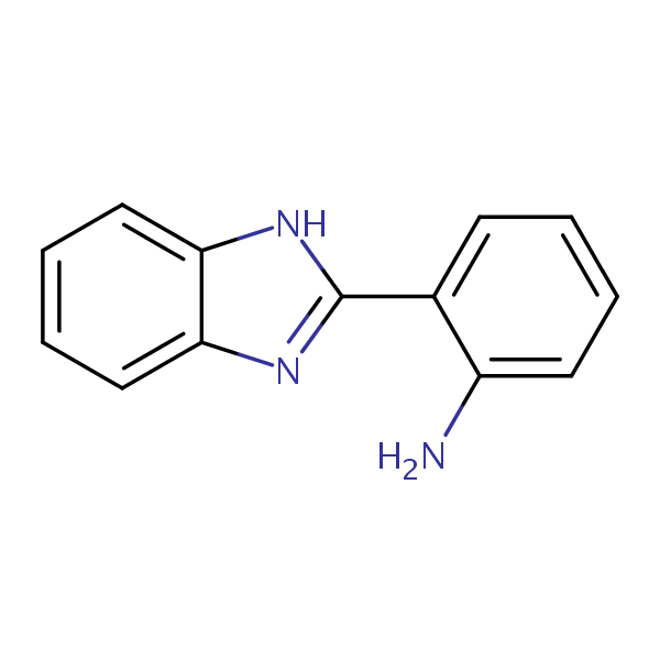 2-(1H-Benzimidazol-2-yl)aniline structural formula