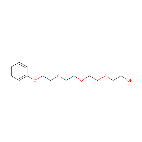 2-(2-(2-(2-Phenoxyethoxy)ethoxy)ethoxy)ethanol structural formula