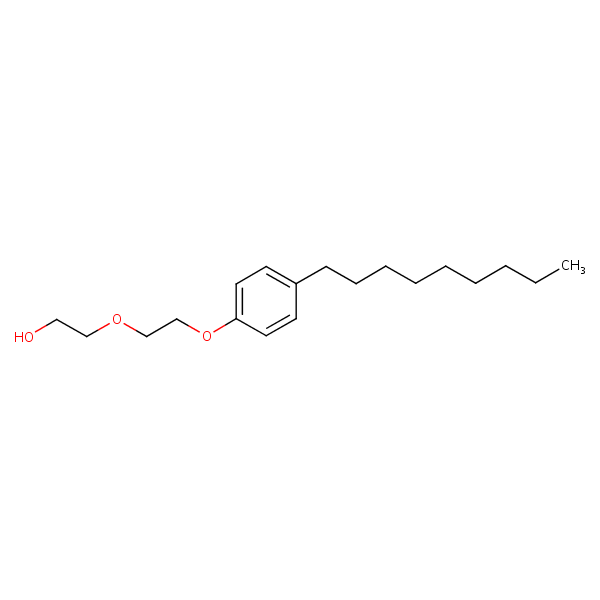 2-[2-(4-Nonylphenoxy)ethoxy]ethanol structural formula