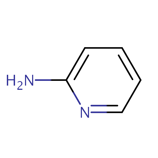 2-Aminopyridine structural formula