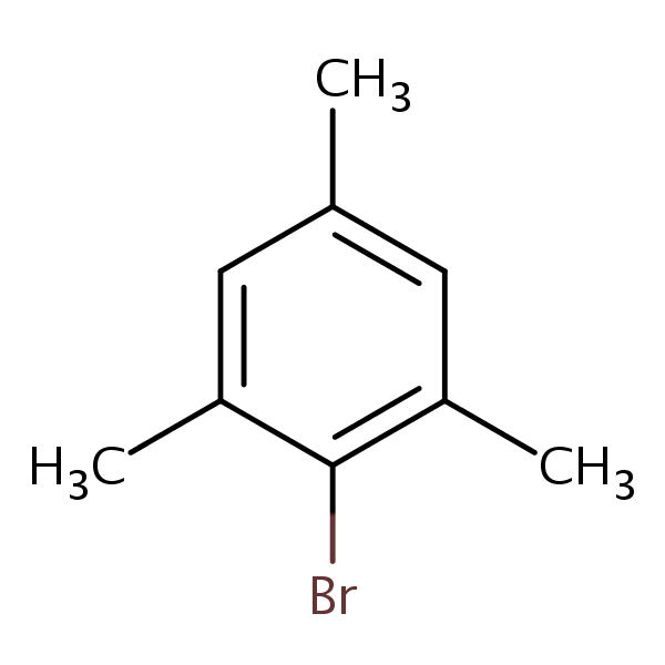 2-Bromomesitylene structural formula