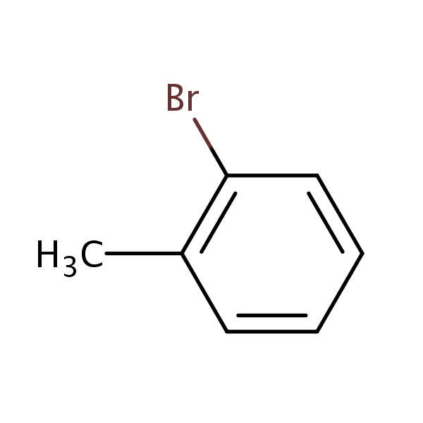 2-Bromotoluene structural formula