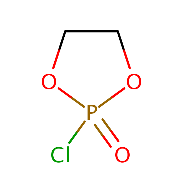 2-Chloro-1,3,2-dioxaphospholane 2-oxide structural formula