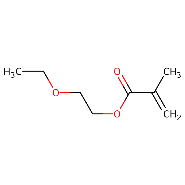 2-Ethoxyethyl methacrylate structural formula