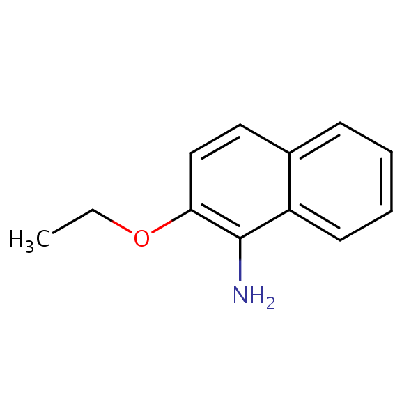 2-Ethoxynaphthalen-1-amine structural formula