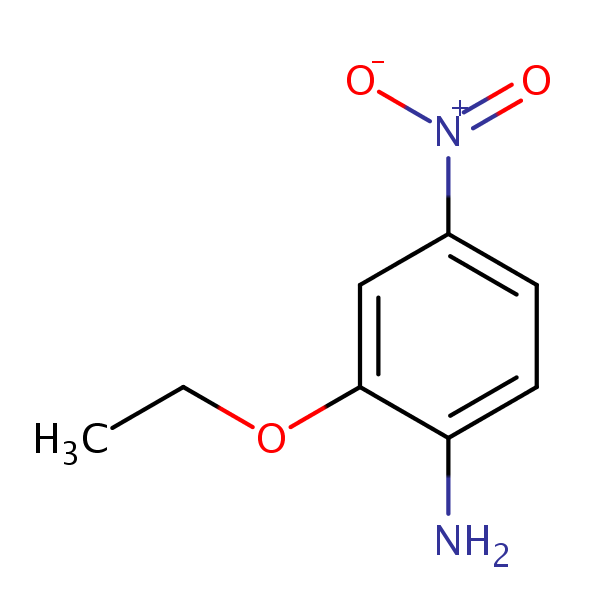 2-Ethyoxy-4-nitroaniline structural formula