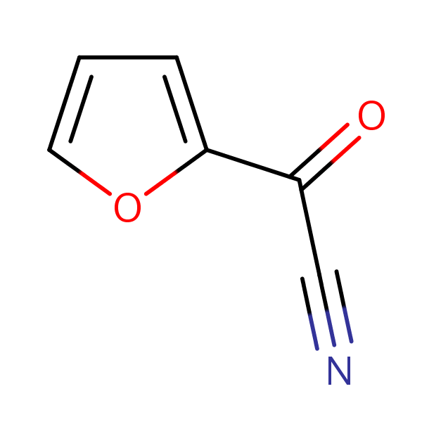 2-Furoyl cyanide structural formula