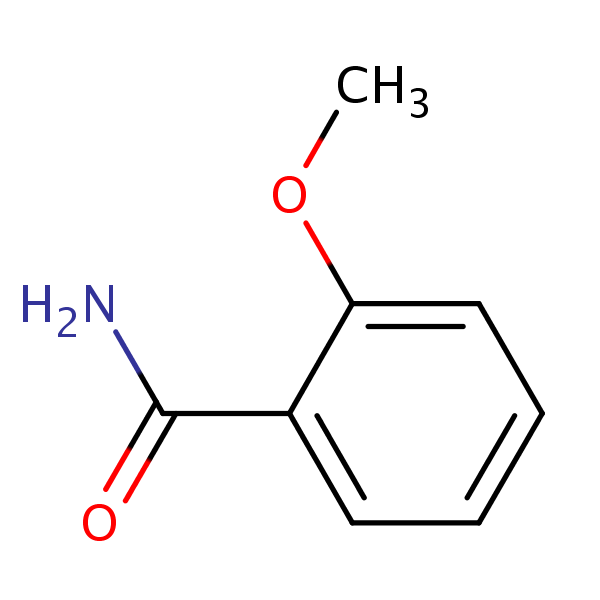 2-Methoxybenzamide structural formula