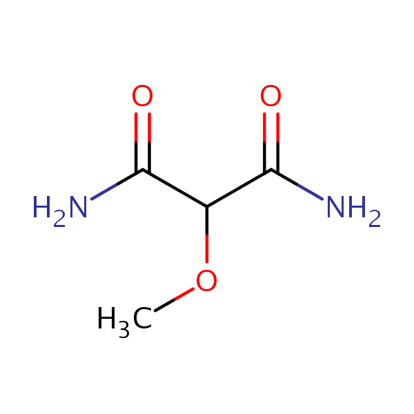 2-Methoxymalonamide structural formula
