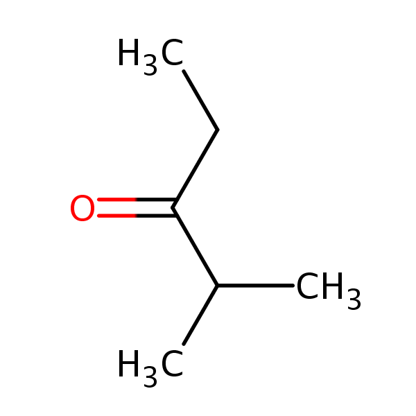 2-Methyl-3-pentanone structural formula